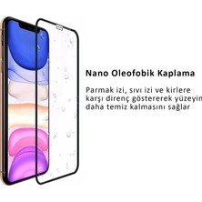 CepStok Apple iPhone 11 Ekran Koruyucu Kavisli 5d Tam Kaplayan 9h Temperli Kırılmaz Cam