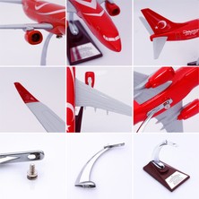 Zekupp Boeing 737-800 Türkiye Özel Tasarımlı 1/100 Maket Uçak, Model C