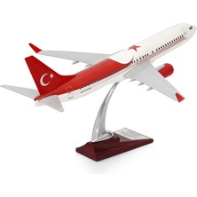 Zekupp Boeing 737-800 Türkiye Özel Tasarımlı 1/100 Maket Uçak, Model G