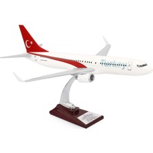 Zekupp Boeing 737-800 Türkiye Özel Tasarımlı 1/100 Maket Uçak, Model H