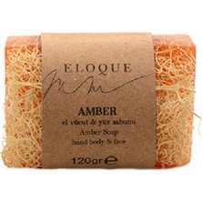 Eloque %100 Doğal Kabak Lifli Amber Sabun 120GR