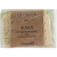 ELOQUE%100 Doğal Kabak Lifli Yosun Sabun 120 gr