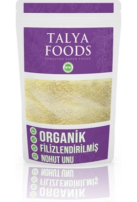 Talya Foods Organik Filizlendirilmiş Nohut Unu 500 gr
