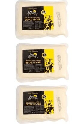 Gündoğdu Inek Beyaz Peyniri 600 gr x 3 + Haki Acuka 180 gr