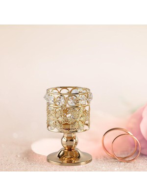 Kesoto Romantik Mum Standı Tealight 8X8X14 cm (Yurt Dışından)