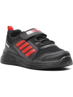 Lafonten Siyah-Kırmızı Çocuk Spor Ayakkabı