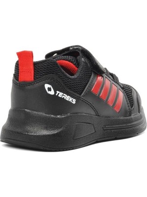 Lafonten Siyah-Kırmızı Çocuk Spor Ayakkabı
