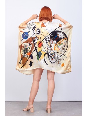 Nomads Felt Kimono Ipek Kaftan Pareo Kandinsky