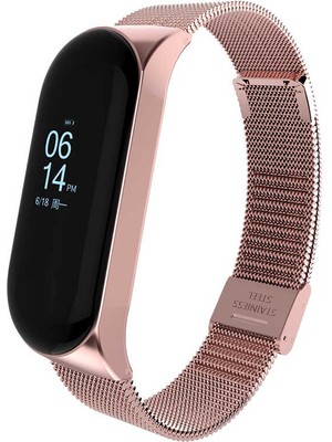 Ceponya Xiaomi Mi Band 5 Metal Lüx Kordon