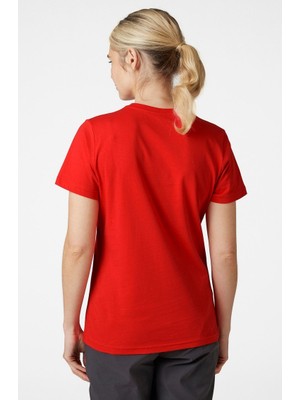 Helly Hansen Hh Logo T-Shirt 34112-162 Kırmızı - Xs