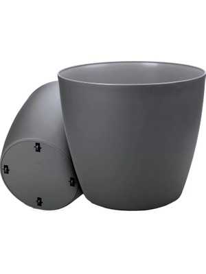 Evinizin Atölyesi Begonya Tekerlekli Saksı 45 cm