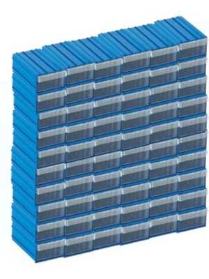 Sembol Plastik Çekmeceli Kutu 102 1 Koli (60 Adet)