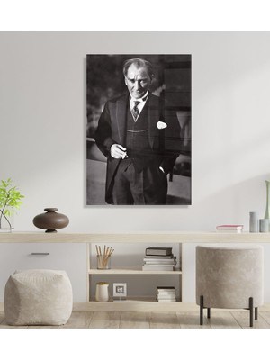 Bk Gift Atatürk Temalı Cam Tablo 30X45CM-8