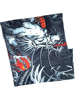 La Pescara Red Dragon Füme Bandana BND55