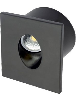 Cata CT-5179 3W Koridor LED Armatür 3200K Günışığı Işık Siyah Kasa
