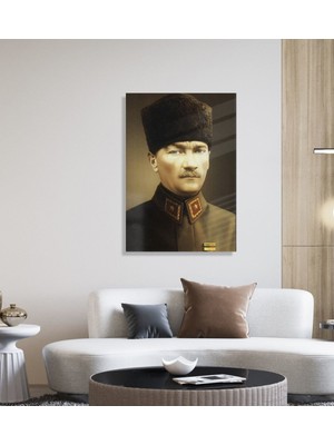 Bk Gift Atatürk Temalı Cam Tablo 30X45CM-7