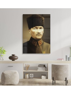 Bk Gift Atatürk Temalı Cam Tablo 30X45CM-7