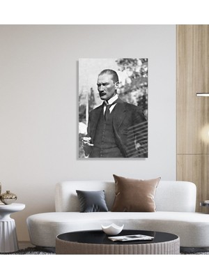 Bk Gift Atatürk Temalı Cam Tablo 30X45CM-6