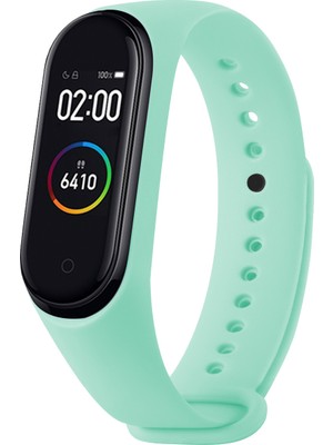 Hoffice Xiaomi Mi Band 3 ve Mi Band 4 Uyumlu Yüksek Kalite Silikon Kordon