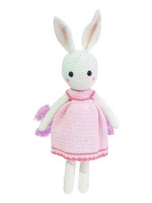 by BebekOdam Örgü Amigurumi Oyuncak Bebek Pembe