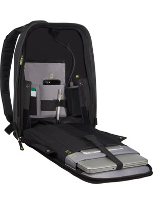 Samsonite KA6-09-001 15.6" Securipak Notebook Sırt Çantası Siyah