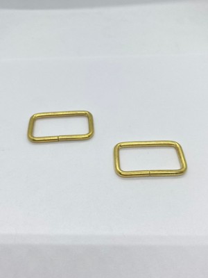 Aklar Çanta 20 Adet Kare Halka Sarı (4CMX4MM)