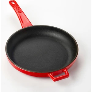 Kızartma Tavası Çap(Ø)20 Cm. Metal Kulplu Kırmızı
