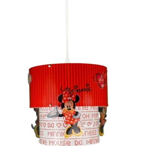 Minnie Mouse Mini Fare 3D Avize Sarkıt-Lisanslı