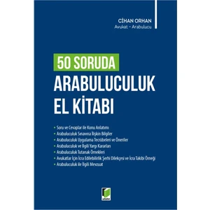 50 Soruda Arabuluculuk El Kitabı - Cihan Orhan
