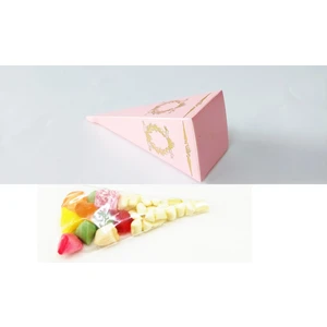 SuNaz Mevlüt Şekeri Gold Varaklı Pembe Külah Kutu Bebek ,ev,kına Mevlüt Şekeri 10KÜLAH x 100GR 100601605081