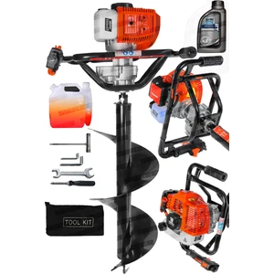 Ea520  Toprak Burgu Makinesi Benzinli  + 20cm Delme Ucu
