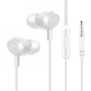 L204 Kablolu Kulaklık Kulak Güçlü Bas Çift Sürücü 3.5mm Spor Stereo Kulakiçi Mıc ile Cep Telefonu İçin (Yurt Dışından)