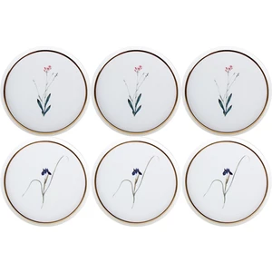 Botanical 6 Kişilik Pasta Takımı 21 cm ( Desen 3&4 )