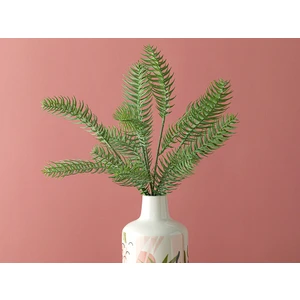 English Home Pine Tek Dal Yapay Çiçek 48 cm Koyu Yeşil