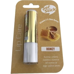 Şef Stick Vitamin E Bal Aromalı Dudak Kremi
