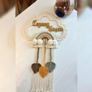 Purple Dreams Makrome Bebek Kapı Süsü