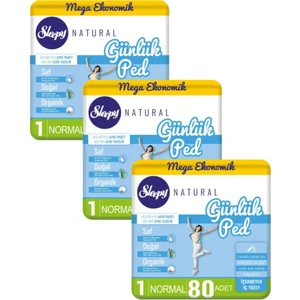 Natural Günlük Ped Normal  240 Ped