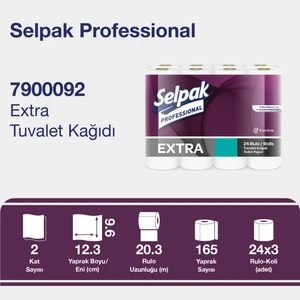 Selpak Professional Extra Tuvalet Kağıdı 72'Li (24X3)