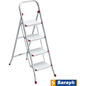 Pratik Metal Merdiven 4 Basamaklı