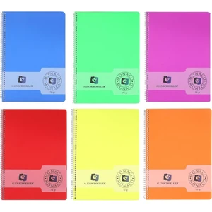 Schoeller Spiralli Pp Kapak Defter A4 160 Yaprak Çizgili