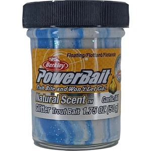 Powerbait Sarımsaklı Parıltılı Alabalık Yemi White Neon Blue Garlıc Bgtgnb2 50GR