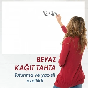 Sihirli Tahta Beyaz Kağıt Tahta 100 x 150 cm + Kalem