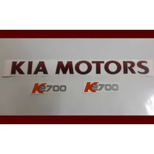 Kıa Motors Etiket K2700 SET