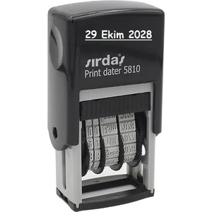 Sirdaş 5810 Tarih Yazılı Kaşesi