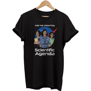 Gizli Sayılar Filmi Baskılı  Pamuk Oversize T-Shirt Büyük Beden Tişört