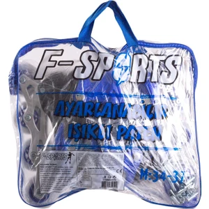 Furkan Toys F-Sports 2+2 Ayarlanabilir Ön Tekerleği Işıklı Metal Alıştırma Pateni Çanta Hediyeli