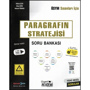 Üçgen Akademi TYT Paragrafın Stratejisi Soru Bankası