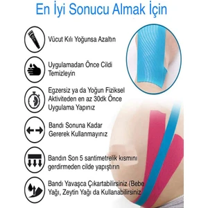 Yüz Kaldırma ve  Için Kinezyo Siyah Renk Bant