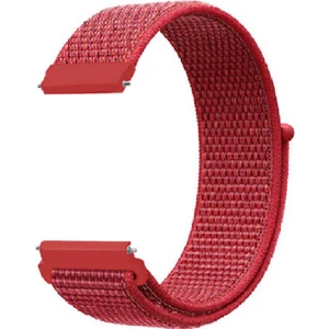 Amazfit Bip ve Bip Lite Akıllı Saat Uyumlu Spor Kumaş Desenli Cırt Cırtlı Kordon Kayış