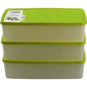 Hobby Life Alaska Nofrost Saklama Kabı 2 Litre 3'lü Yeşil